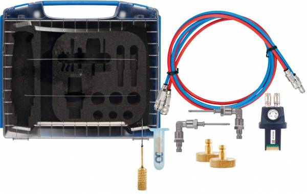 Set zur Durchführung des hydraulischen Abgleich an Strangarmaturen und Strangregulierventilen Set zur Durchführung des hydraulischen Abgleich an Strangarmaturen und Strangregulierventilen